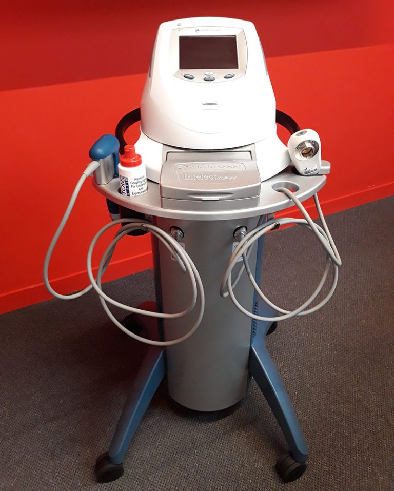 Shockwave therapy machine at In Good Hands